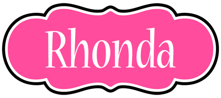 Rhonda invitation logo