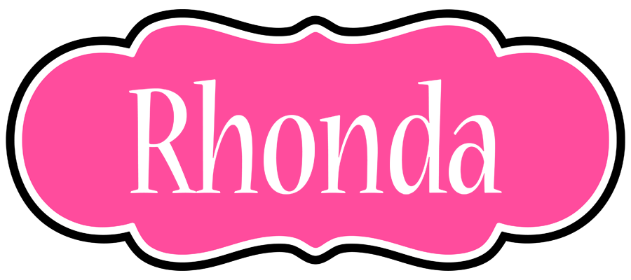 Rhonda invitation logo