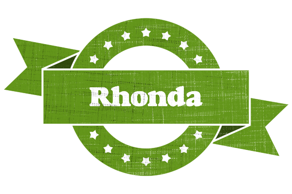 Rhonda natural logo