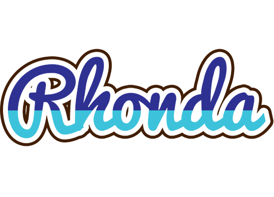 Rhonda raining logo