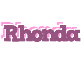 Rhonda relaxing logo