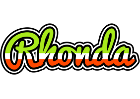 Rhonda superfun logo