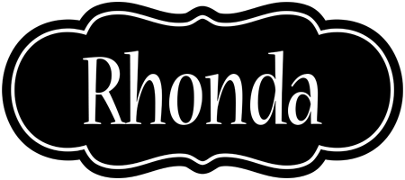 Rhonda welcome logo