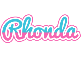 Rhonda woman logo