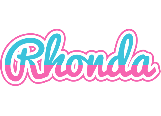 Rhonda woman logo