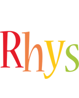 Rhys birthday logo