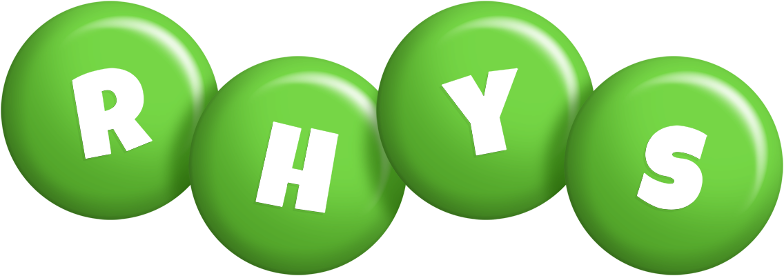 Rhys candy-green logo