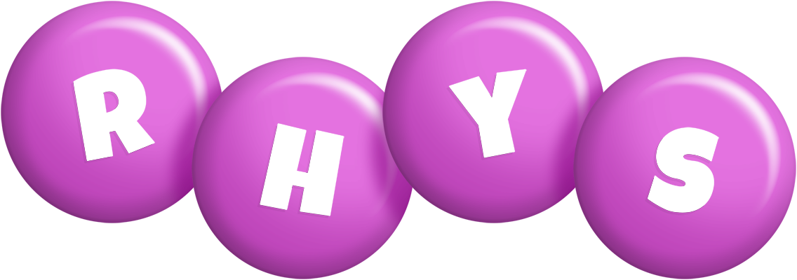Rhys candy-purple logo