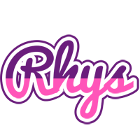Rhys cheerful logo