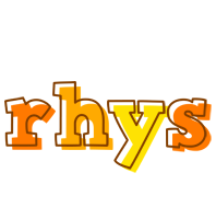 Rhys desert logo
