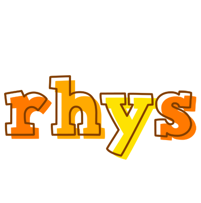Rhys desert logo