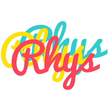 Rhys disco logo
