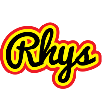 Rhys flaming logo