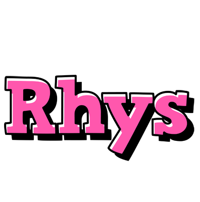Rhys girlish logo
