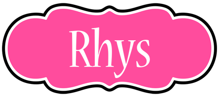 Rhys invitation logo