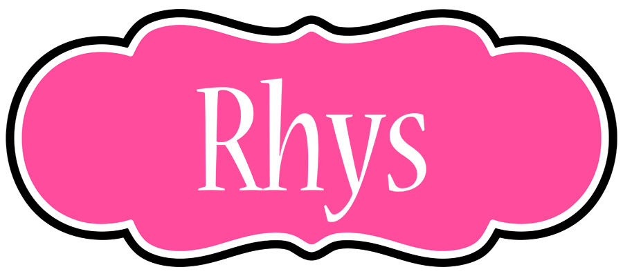 Rhys invitation logo