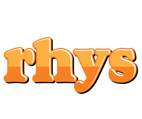 Rhys orange logo