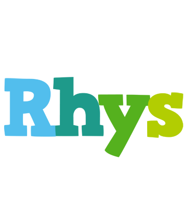 Rhys rainbows logo