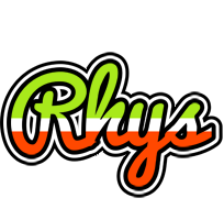 Rhys superfun logo