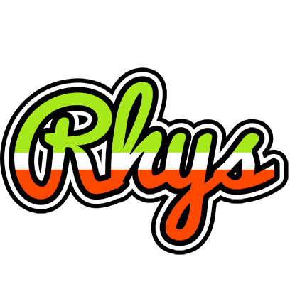 Rhys superfun logo