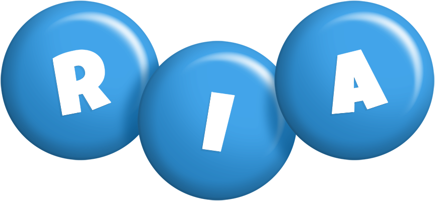 Ria candy-blue logo