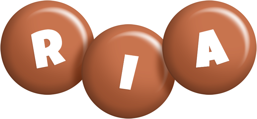 Ria candy-brown logo