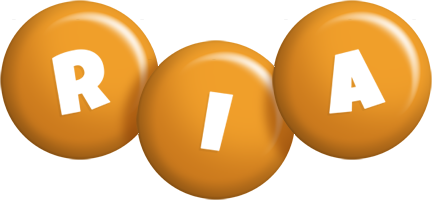 Ria candy-orange logo