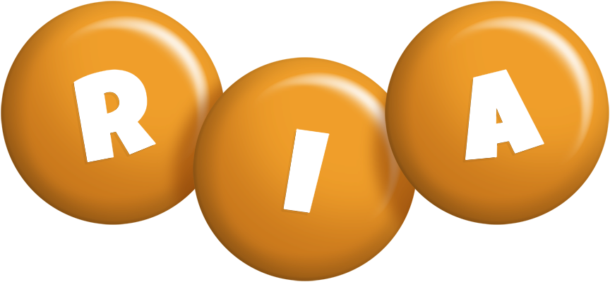 Ria candy-orange logo