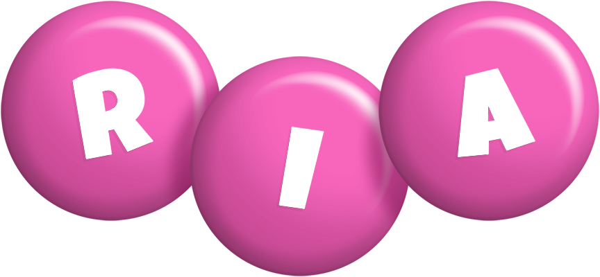 Ria candy-pink logo