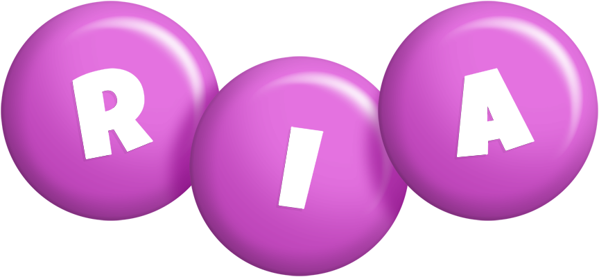 Ria candy-purple logo