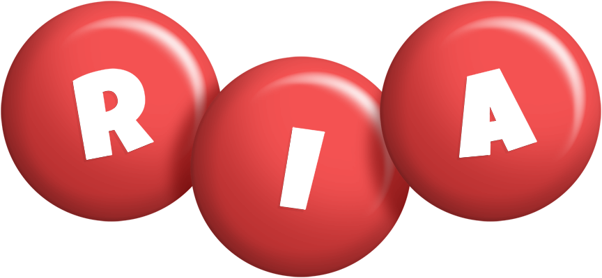 Ria candy-red logo