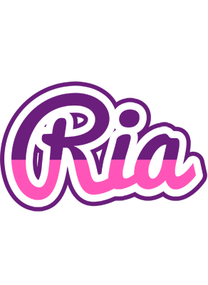 Ria cheerful logo