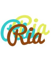 Ria cupcake logo