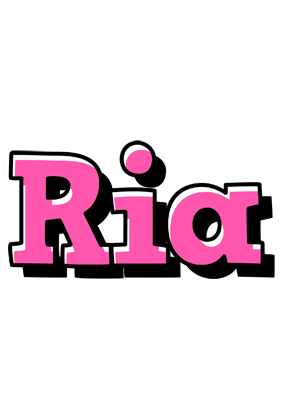 Ria girlish logo