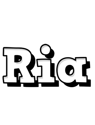 Ria snowing logo
