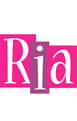Ria whine logo