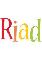 Riad birthday logo