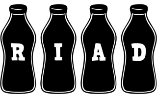 Riad bottle logo