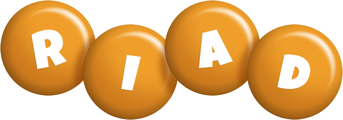 Riad candy-orange logo