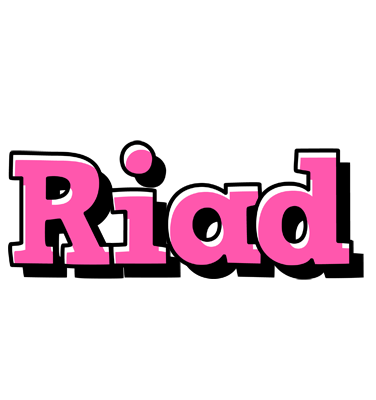 Riad girlish logo
