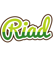 Riad golfing logo