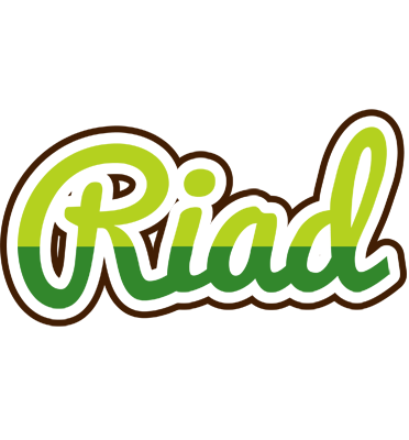 Riad golfing logo