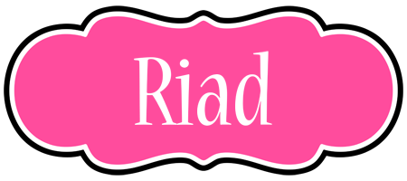 Riad invitation logo