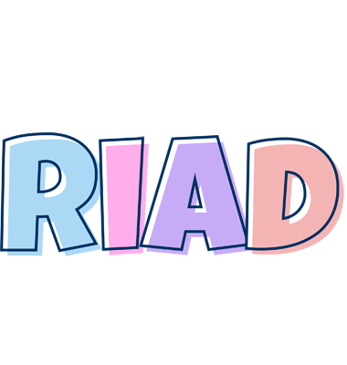 Riad pastel logo