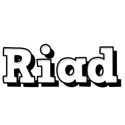 Riad snowing logo