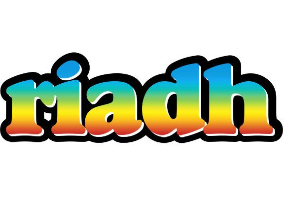 Riadh color logo
