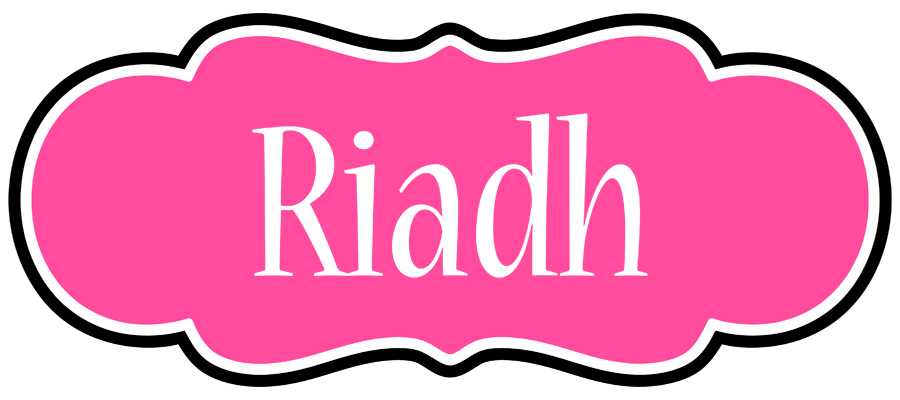 Riadh invitation logo