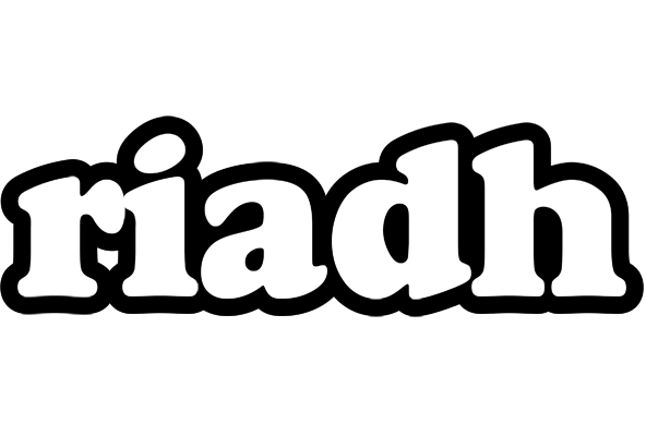Riadh panda logo