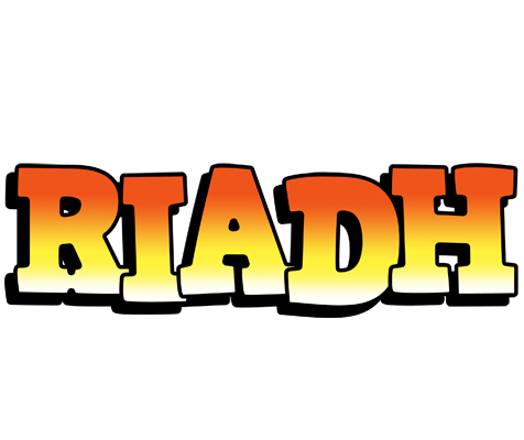 Riadh sunset logo
