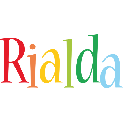 Rialda birthday logo